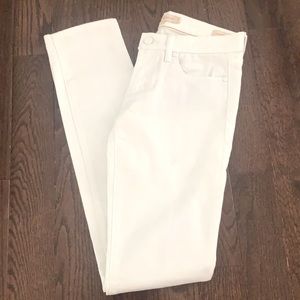 Tory Burch white Super Skinny jeans